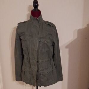 LEVI Utility Field Jacket - Olive Green Women's Coat